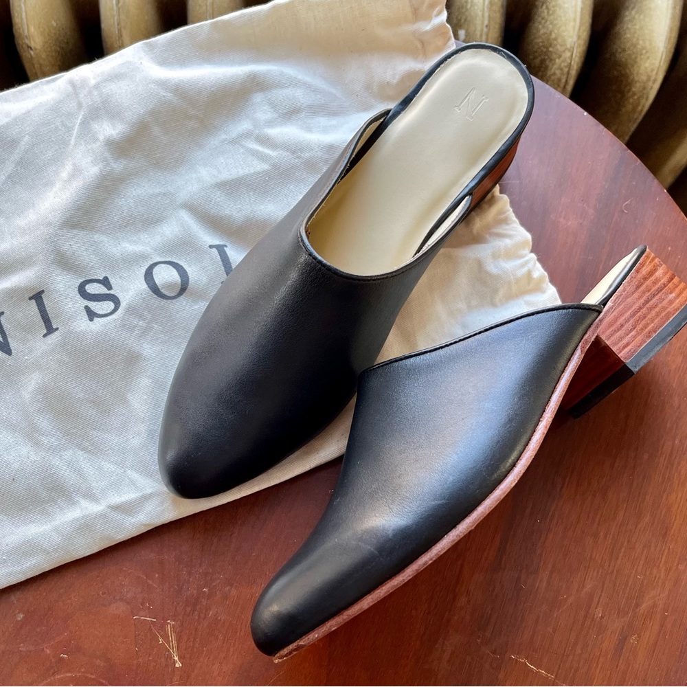 Nisolo Mariella Mule - Black Size - 7.5